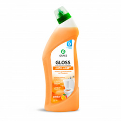 Чистящий гель для ванны и туалета "Gloss amber" (флакон 750 мл) - фото