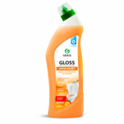Чистящий гель для ванны и туалета "Gloss amber" (флакон 1000 мл) - фото