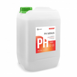 Средство для регулирования pH воды CRYSPOOL pH minus (канистра 12кг) - фото