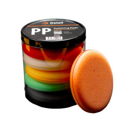 Комплект аппликаторов поролоновых круглых PP "Polishing Pads" 10,5*2 см (6 штук) - фото