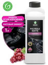 Полироль-очиститель пластика матовый "Polyrole Matte" виноград (канистра 1 л) - фото