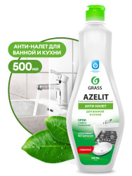 Чистящий крем для кухни и ванной комнаты Azelit (флакон 500 мл) - фото