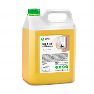 Крем-мыло жидкое увлажняющее "Milana молоко и мед" (канистра 5 кг) - фото