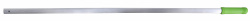 Ручка для держателя мопов, 130 см, d=22 мм, алюминий, зеленый - фото