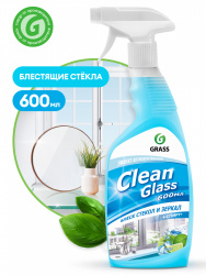 Чистящее средство для стекол и зеркал "Clean Glass" голубая лагуна (флакон 600мл) - фото