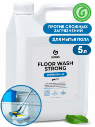 Щелочное средство для мытья пола "Floor wash strong" (канистра 5,6 кг) - фото