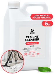 Очиститель после ремонта "Cement Cleaner" канистра 5,5 кг - фото